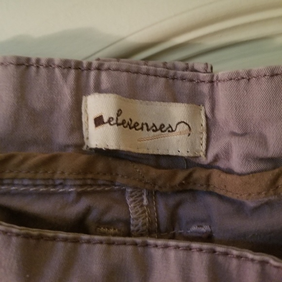 Anthropologie Elevenses Dusty Lavender Pants 4 - Picture 3 of 5